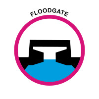 Floodgate Text Icon
